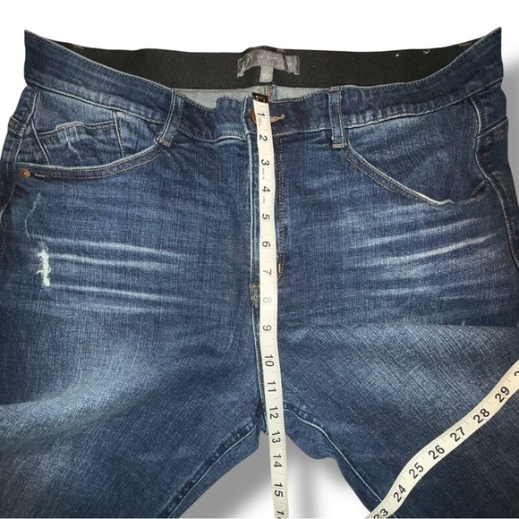 WIT & WISDOM Gemma ‘Ab’Solution Distressed Girlfriend Jeans - 16 - Picture 5 of 14